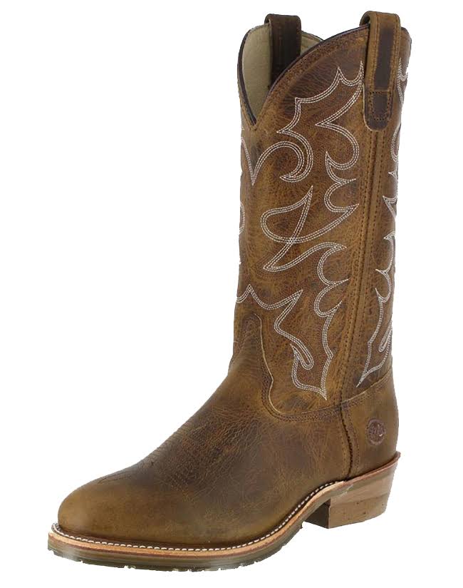 Brown Gel Ice Work Western Boots F807