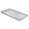 60 x 30 in. Rectangle Shower Base with Left Drain in White Q7349