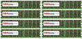 32GB (8x4GB) DDR2-667MHz PC2-5300 ECC RDIMM 2Rx4 1.8V Registered Memory Pack of 2 O26640