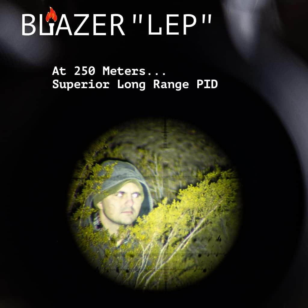Blazer LEP White Light Illuminator & Flashlight with Rail Clamp Mount O975