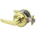 Satin Brass Cylindrical Lock V3176