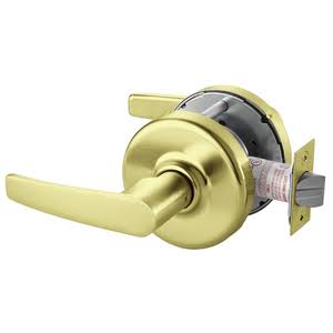 Satin Brass Cylindrical Lock V3176