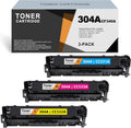 3 Pack Toner Cartridge for HP CP2025 CM2320 Printer U223