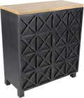 28 x 31 Wood Cabinet, Light Brown/White S409