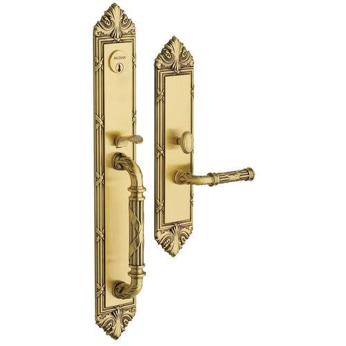 Satin Nickel Single Cylinder Mortise Handleset Trim K633978