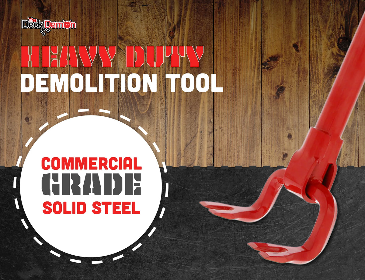 Steel Deck Demon with 44 inch Handle W6414