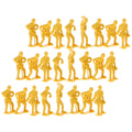 45pcs Plastic Engineering Man Toy People Figurine Play Set I876549