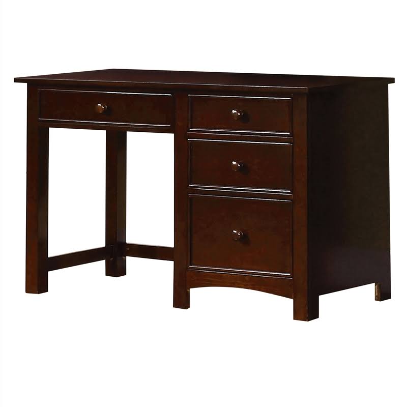 Dark Walnut Solid Wood Kids Desk L119881