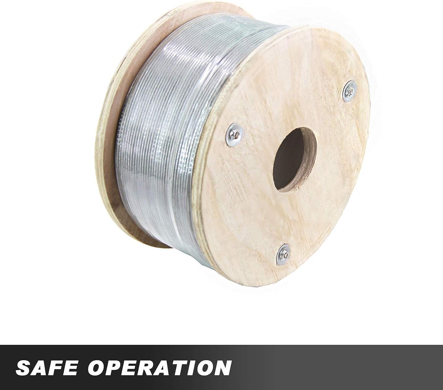 1000FT 1/8 T316 Stainless Steel Cable Rope N385