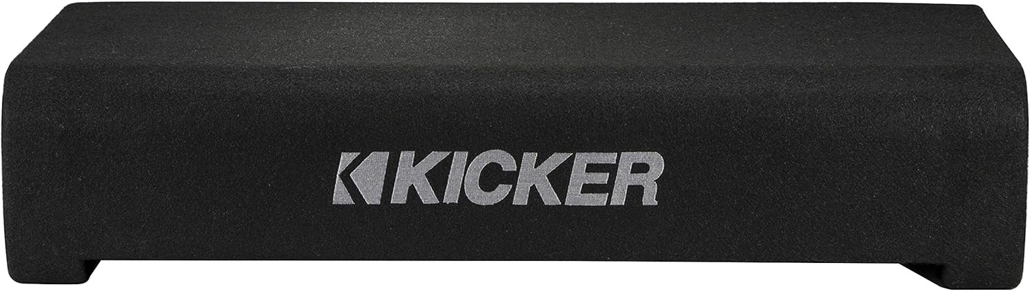12 Thin Sub Box Passive Radiator Bundle with Amplifier & Amp Kit A710
