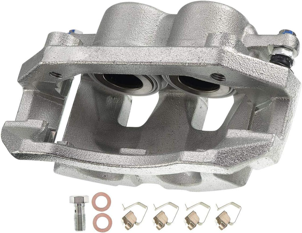 Disc Brake Caliper Assembly with Bracket Front Pack of 2 M480