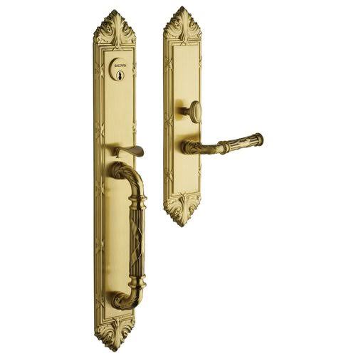 Satin Nickel Single Cylinder Mortise Handleset Trim K633978