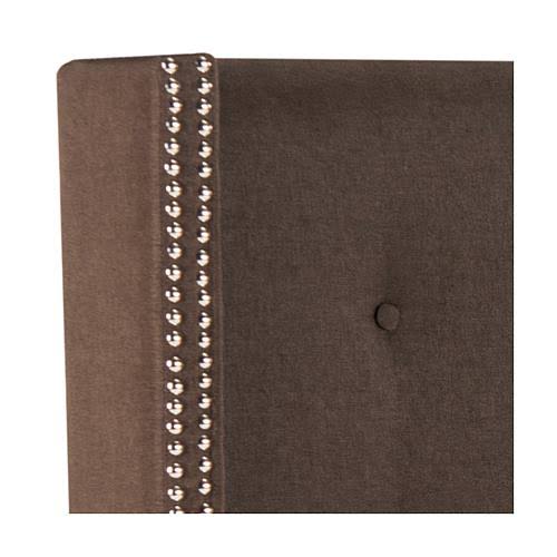 Queen Linen Tufted Winged Headboard O21519