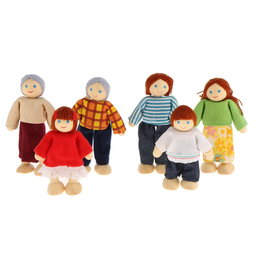 Dollhouse Dolls Family Figures O38868