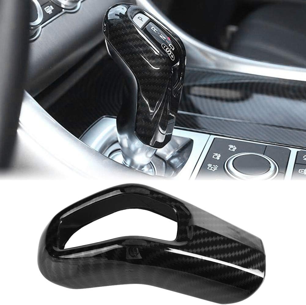 Carbon Fiber Car Gear Shift Knob Cover Trim Y300
