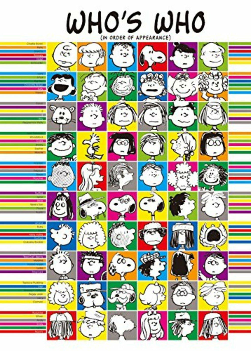 500 Pieces Jigsaw Peanuts Snoopy Characters (38x53cm) M19080