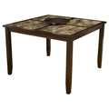 Espresso Faux Marble Pub Table M590