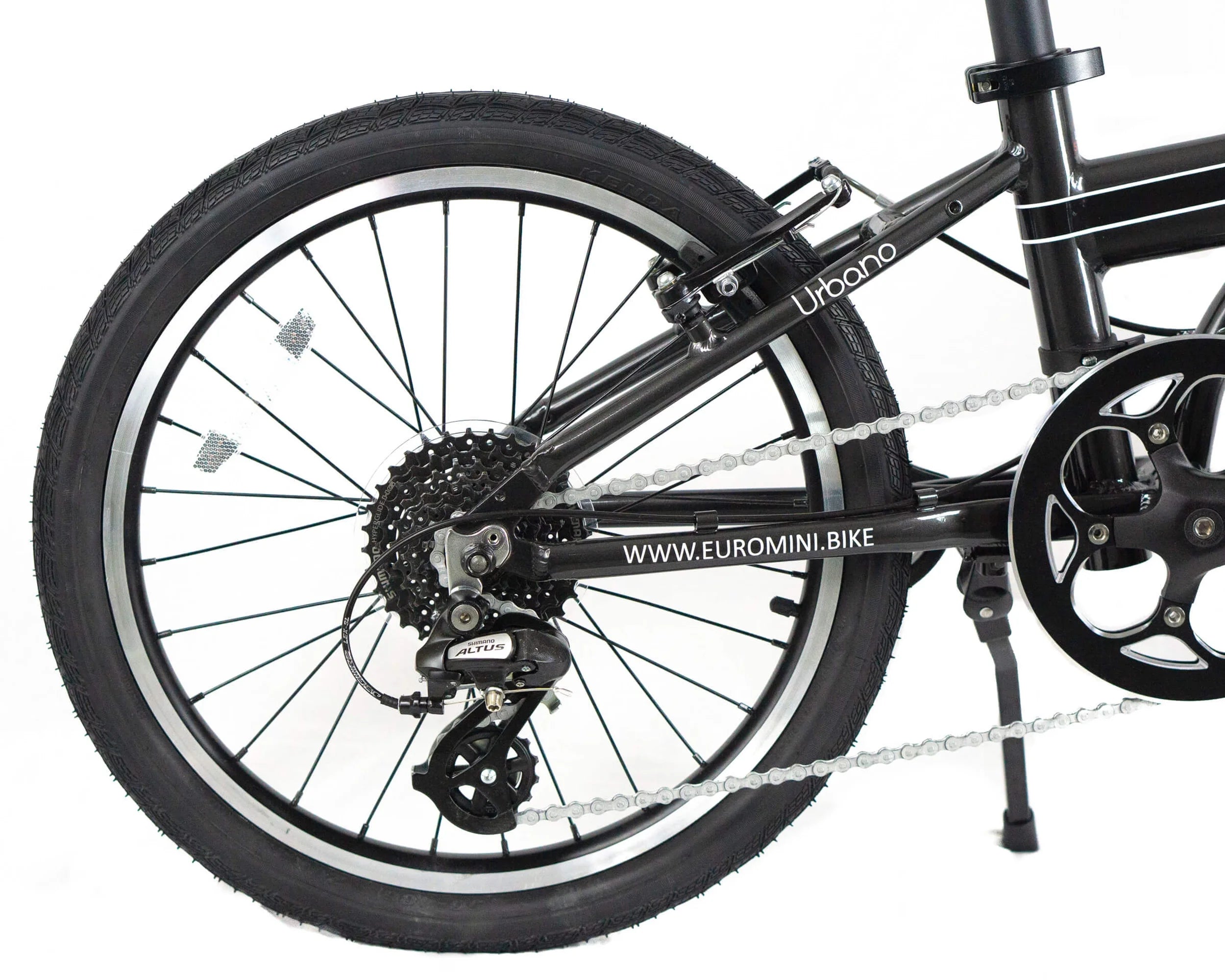 Dark Gray 20" Wheel 7-Speed Aluminum Alloy Folding Bike V78355
