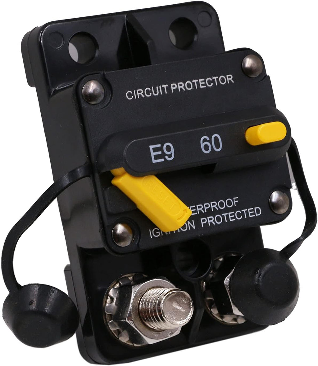 100 Amp Circuit Breaker with Switch Manual Reset Waterproof A3641