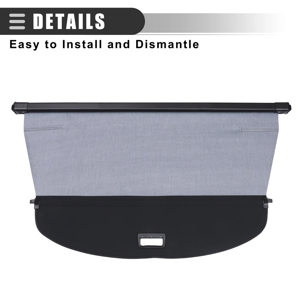 Retractable Cargo Cover for Nissan X-trail Rogue 2014-2020 Z976
