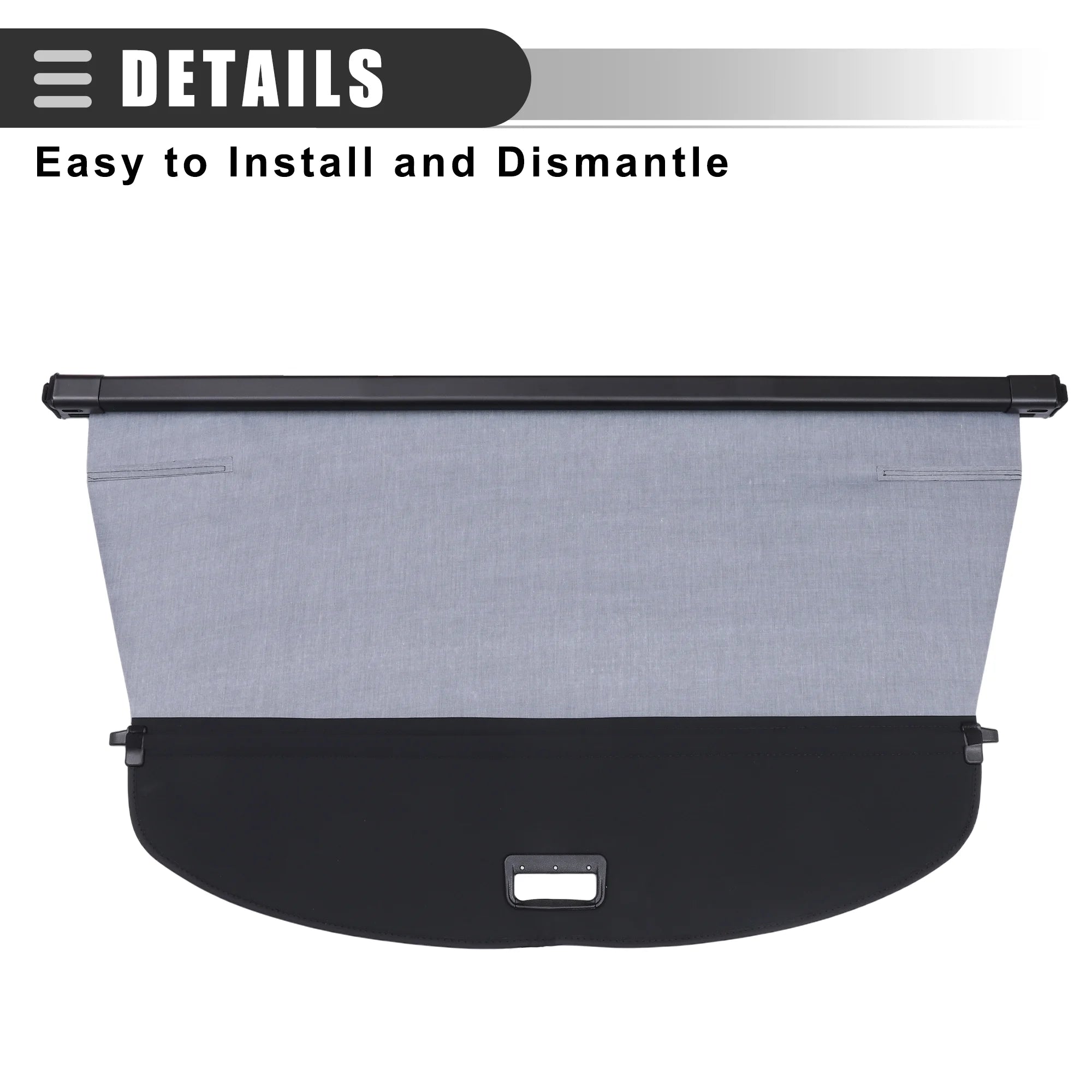 Retractable Cargo Cover for Nissan X-trail Rogue 2014-2020 Z976