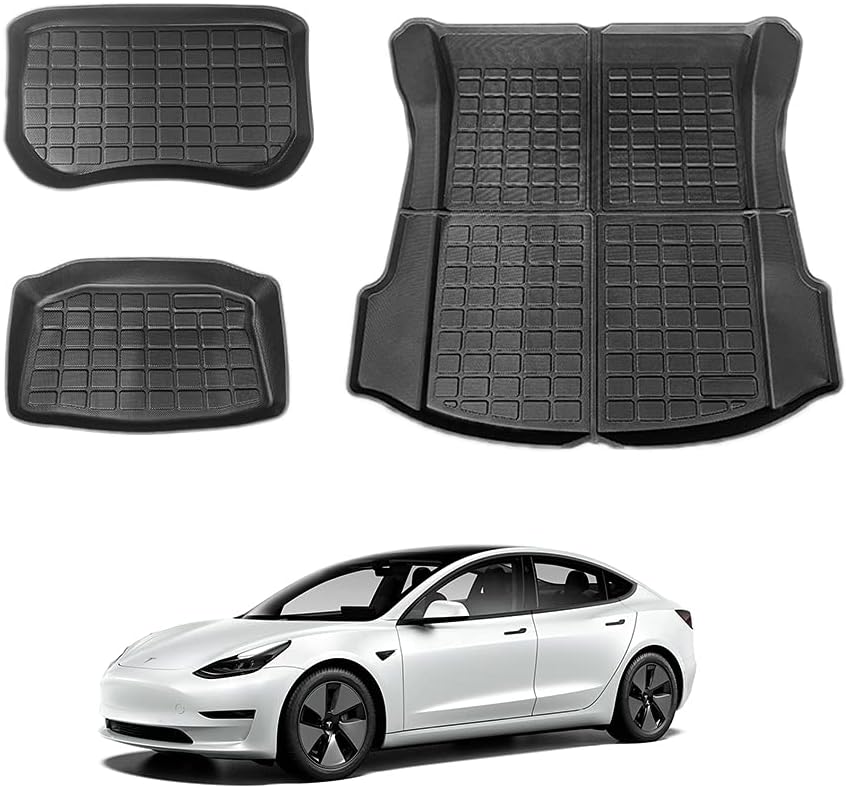 All Weather Cargo Liner Mat Trunk and Storage Mat Set of Three C406057