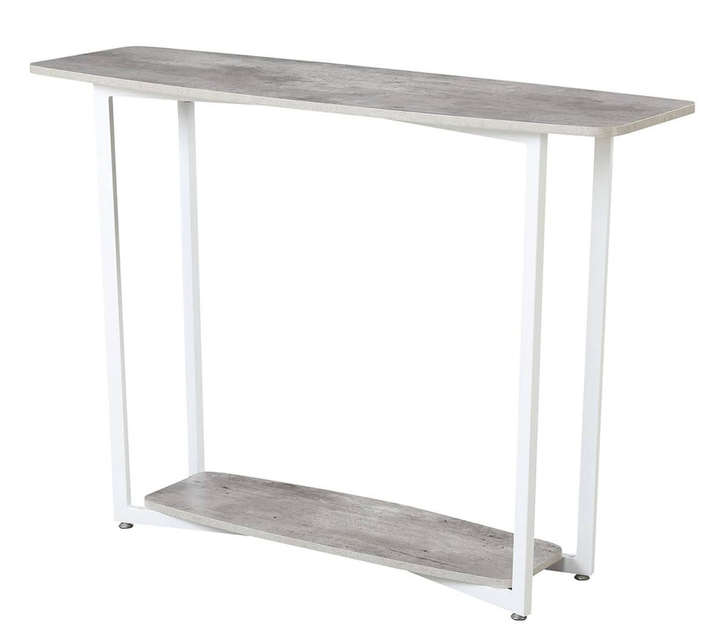 Gray/White Console Table F1542