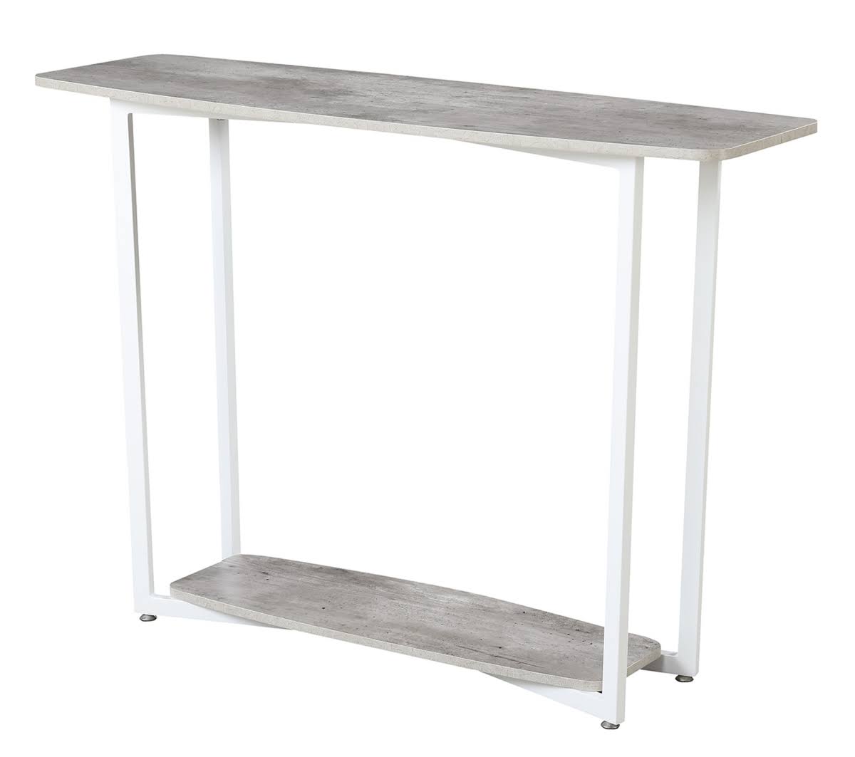Gray/White Console Table F1542
