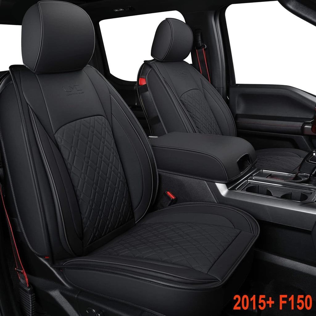 Black-Blue Full Set Seat Covers I682