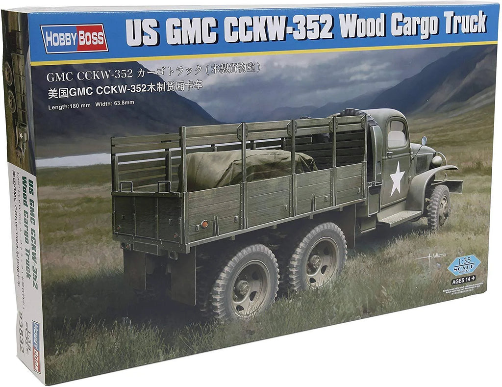 1:35 US GMC CCKW 352 Wood Cargo Truck L183812