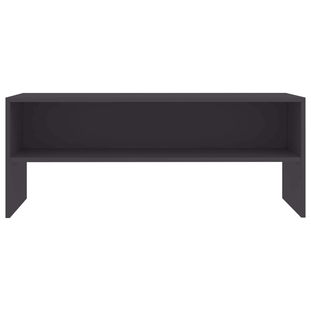 Gray TV Cabinet Chipboard F97418