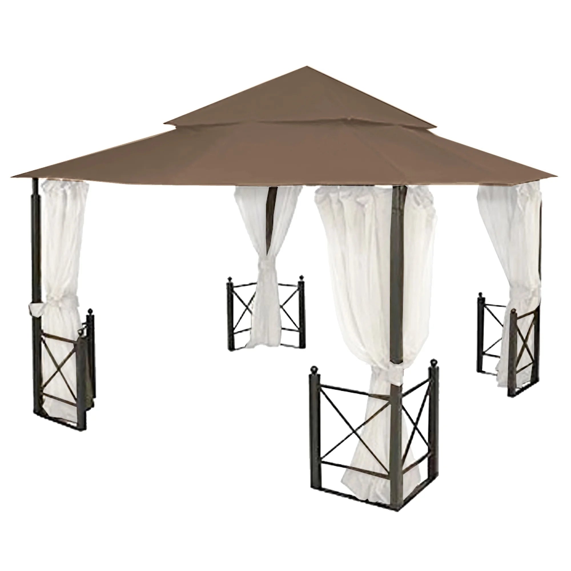 12' x 12' Nutmeg Replacement Canopy Top Cover B82446