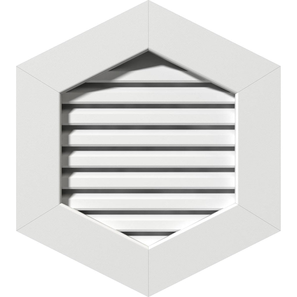24x22W x 30x22H Vertical Peaked Gable Vent Z77023