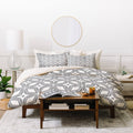 Star Grey 3-Piece Queen Duvet Cover Set T8204