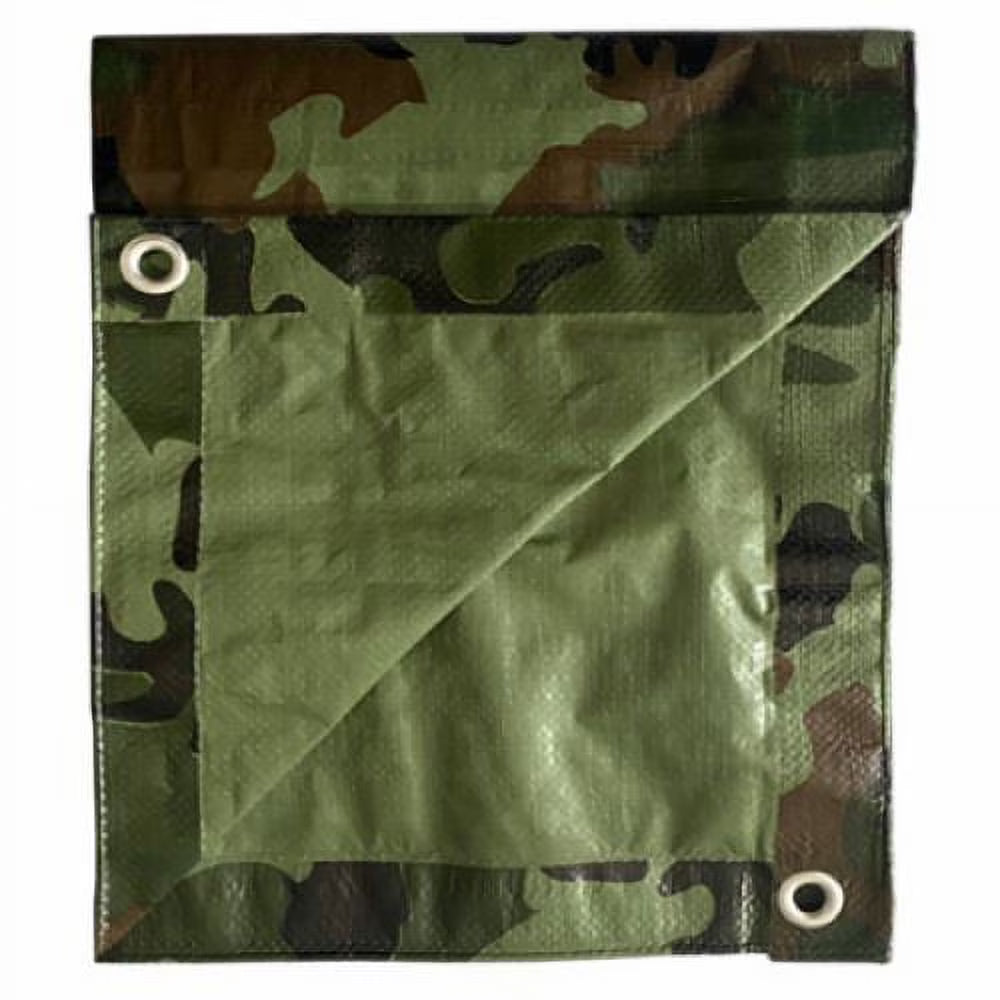 12' x 16' Poly Camouflage Storage Tarp Cover H28069