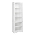 6 Shelf White Bookcase Q840169