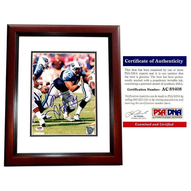 Mahogany 8 x 10 in. Signed Photo B68697