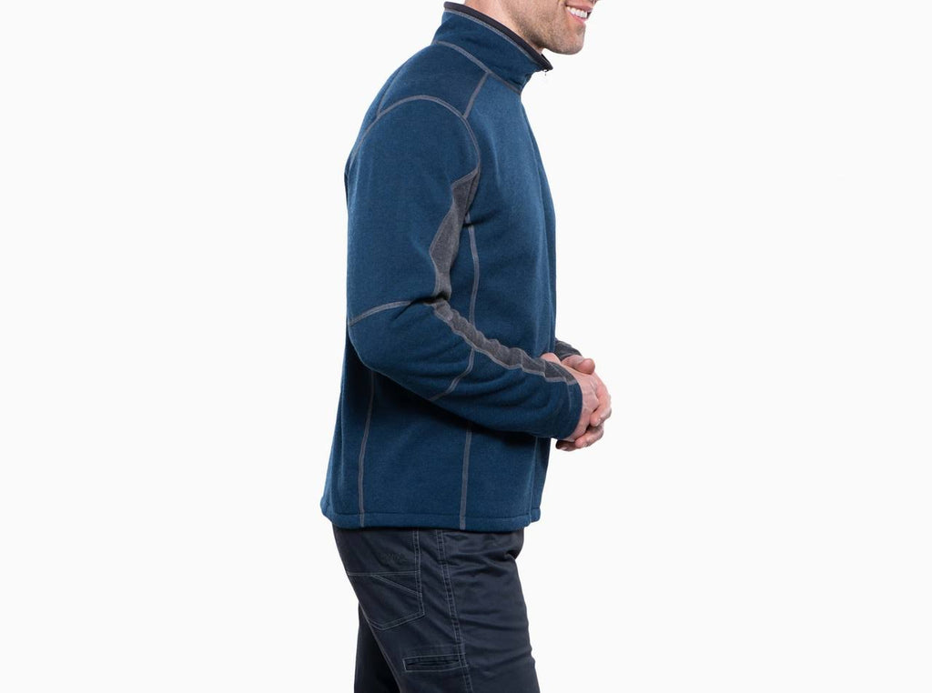 Men's 1/4 Zip Navy / Steel P55799