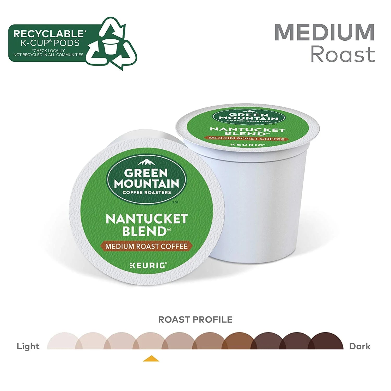 48 Count Medium Roast Coffee K-Cup Pods M811