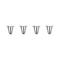 Raw Steel Hairpin Legs Set of 4 B872