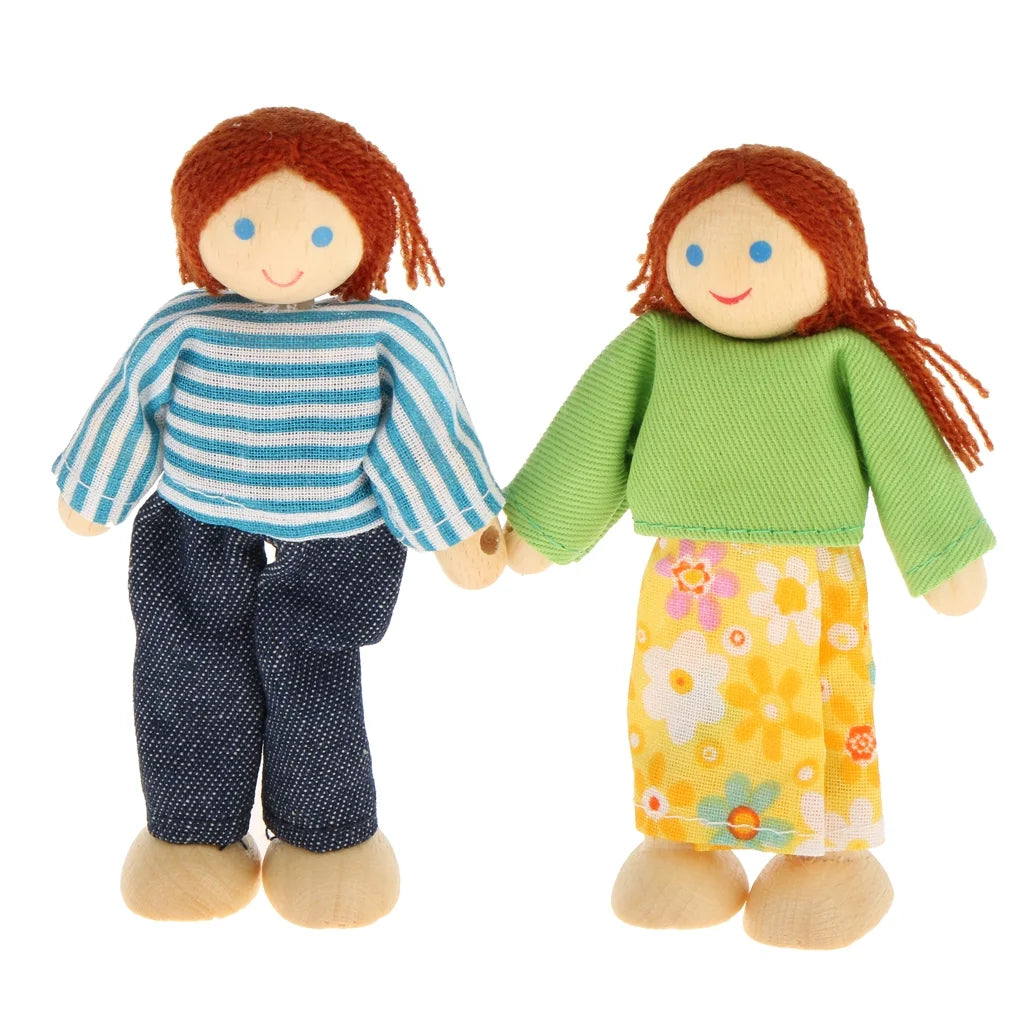 Dollhouse Dolls Family Figures O38868
