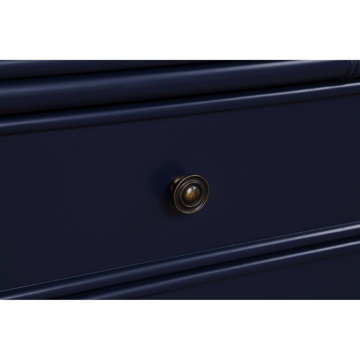 2-Drawer Bamboo Carved Nightstand T58254