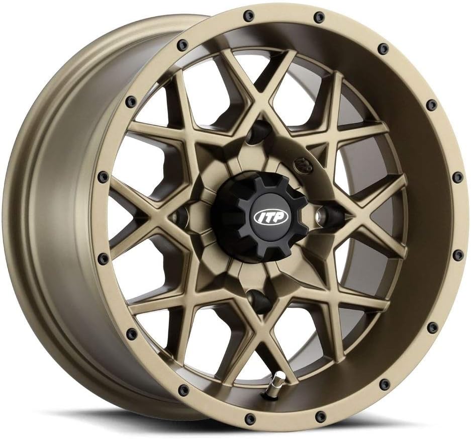 Bronze 14 Wheels 30 Tires 4x156 Bolt Pattern 12mmx1.25 Lug kit H8299