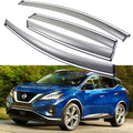 Car Window Visor Vent Shade Deflector Sun/Rain Guards Pack of 2 U3489