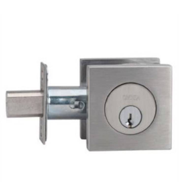 Modern Square Stainless Double Cylinder Deadbolt U771543