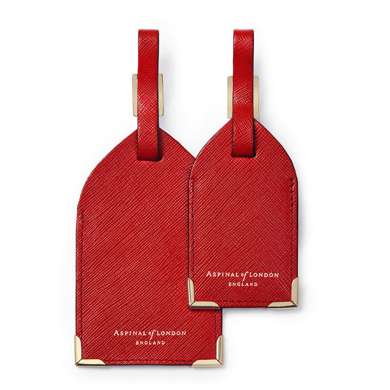 Set of 2 Red Luggage Tags I488762