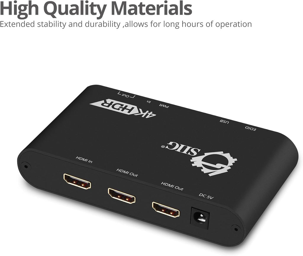 1x4 HDMI 4K 60Hz HDR Splitter 4 Port 1 in 4 Out R8579