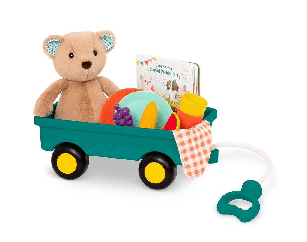 Picnic Set with Teddy Bear and Board Book I625