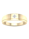 10k Yellow Gold Men's Solitaire Ring Q56399