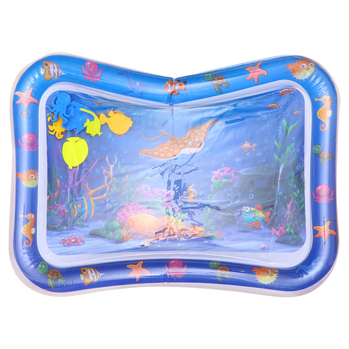 Inflatable Crawling Cushion Water Play Mat (Blue) W2295